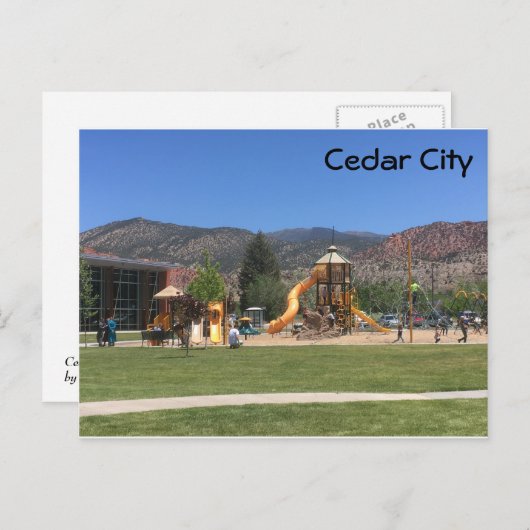 Cedar City Briefkaart (Voorkant / Achterkant)