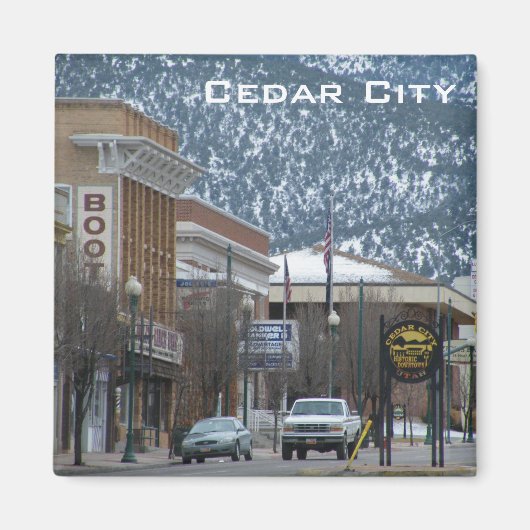 Cedar City Magneet (Voorkant)