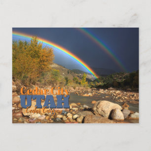 Cedar City Utah Briefkaart