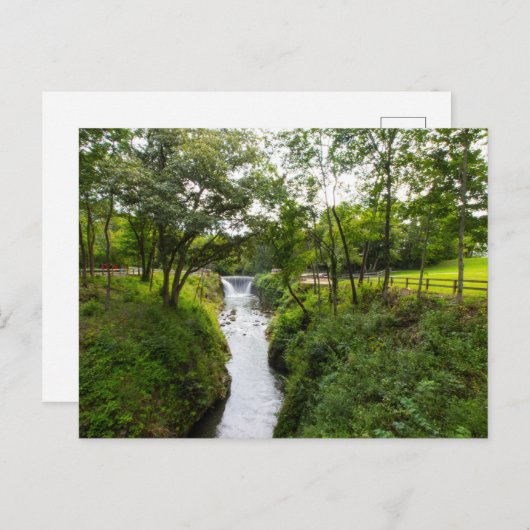 Cedar Cliff Herfsten, Cedarville, Ohio Briefkaart (Voorkant / Achterkant)