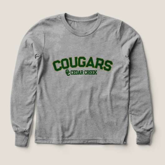 cedar creek cougars (Voorkant)