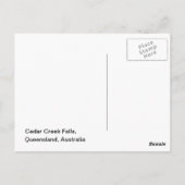 Cedar Creek Herfsten Briefkaart (Achterkant)