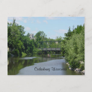 Cedar Creek Interurban Bridge Briefkaart