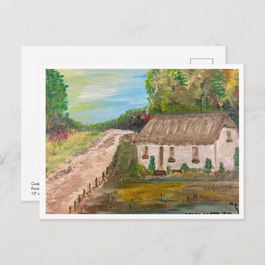 Cedar Creek Presbyterian Church 1987 MEJP Briefkaart (Voorkant / Achterkant)