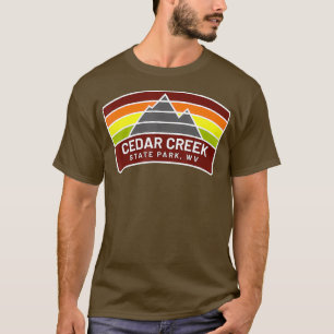 Cedar Creek State Park West Virginia Mountains WV T-shirt
