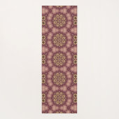 Cedar Fractal Mandala Art Yoga Mat (Achterkant)