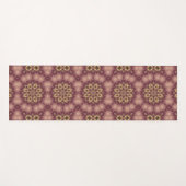 Cedar Fractal Mandala Art Yoga Mat (Voorkant (horizontaal))