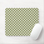 Cedar Green Polka Dot Mousepad Muismat (Met muis)