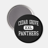 Cedar Grove - Panters - Hoog - Cedar Grove Magneet (Voorkant / Achterkant)