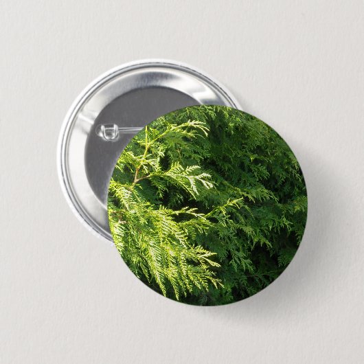 Cedar Hedge Ronde Button 5,7 Cm (Voorkant /achterkant)