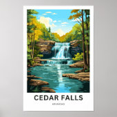 Cedar Herfsten Arkansas Reisprint Poster (Voorkant)