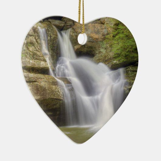 Cedar-Herfsten, Hocking Hills Ohio Keramisch Ornament (Rechts)