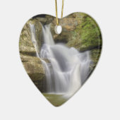 Cedar-Herfsten, Hocking Hills Ohio Keramisch Ornament (Links)