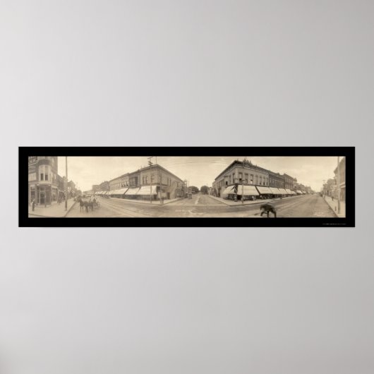 Cedar Herfsten, IA Foto 1907 Poster (Voorkant)