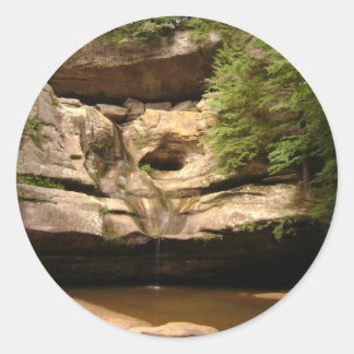 Cedar-Herfsten Ronde Sticker