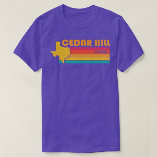Cedar Hill Texas  Verdrietig Souvenir T-shirt (Design voorkant)