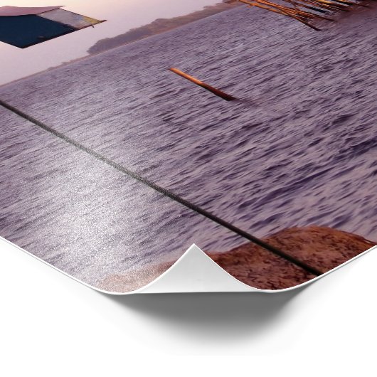 Cedar Key Bird Feeder Foto Afdruk (Hoek)