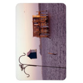 Cedar Key Bird Feeder Magneet (Verticaal)