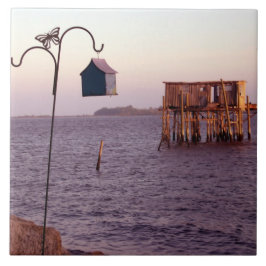 Cedar Key Bird Feeder Tegeltje