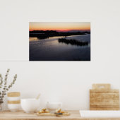Cedar Key Breezy Sunset Print (Keuken)