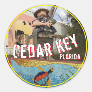 Cedar Key, Florida 2018 reizen sticker