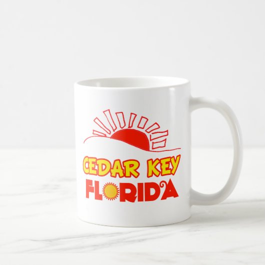 Cedar Key, Florida Koffiemok (Rechts)