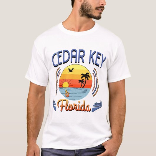 Cedar Key, Florida T-shirt (Voorkant)