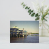 Cedar Key Marina Briefkaart (Staand voorkant)