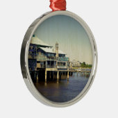 Cedar Key Marina Metalen Ornament (Rechts)