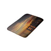 Cedar Key Sunset Bath Rug Badmat (Gekanteld)