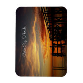 Cedar Key Sunset Magnet Magneet (Verticaal)