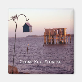 Cedar Key Vogelvoeder, Cedar Key, Florida Magneet