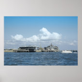 Cedar Key Waterfront Print (Voorkant)