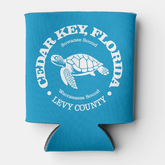Cedar Key (zeeen schildpad) Blikjeskoeler (Voorkant)