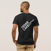 Cedar Lake Mannen T-Shirt (Achterkant volledig)
