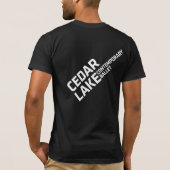 Cedar Lake Mannen T-Shirt (Achterkant)