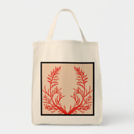 Cedar Leaves op een Canvas tas