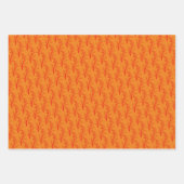 Cedar Leaves op een inpakpapier Set (Voorkant 3)