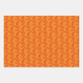 Cedar Leaves op een inpakpapier Set (Voorkant)