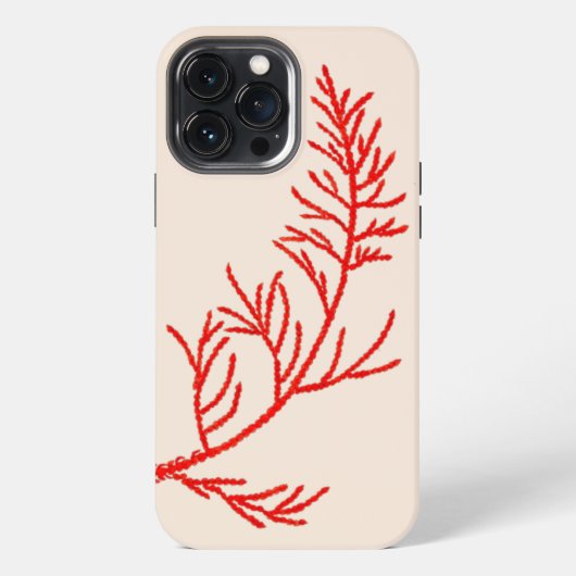 Cedar Leaves op een iPhone Case Hoesje (Achterkant)