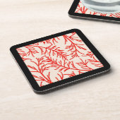 Cedar Leaves op een Onderzetter Set (Linkerzijde)