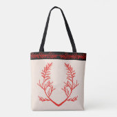 Cedar Leaves op een Tas (Achterkant)