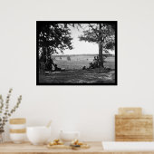 Cedar Mountain Battlefield uit West 1862 Poster (Keuken)