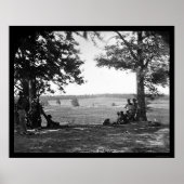 Cedar Mountain Battlefield uit West 1862 Poster (Voorkant)