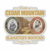 Cedar Mountain (FH2) Sticker (Voorkant)