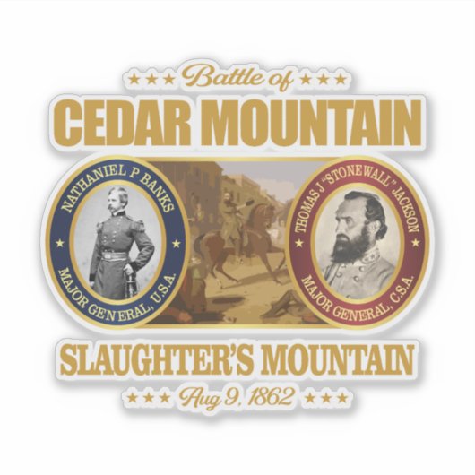 Cedar Mountain (FH2) Sticker (Voorkant)