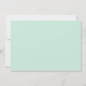 Cedar Needles Wedding Invitation Kaart (Achterkant)