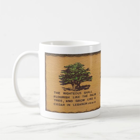 Cedar of Libanon Coffee Mok (Links)