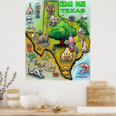 Cedar Park Texas Poster (Keuken)