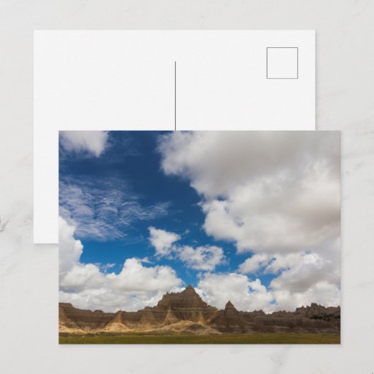 Cedar Pass Area, Badlands National Park, SD Briefkaart (Voorkant / Achterkant)